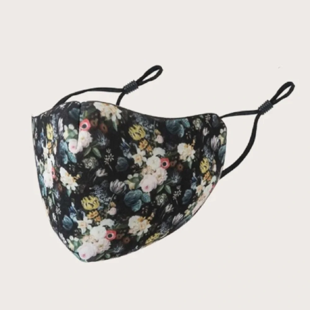 Floral face mask